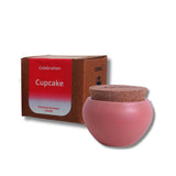 Cupcake Soy Candle - Ceramic, Double Wick, Burn Time - 25-30 hrs