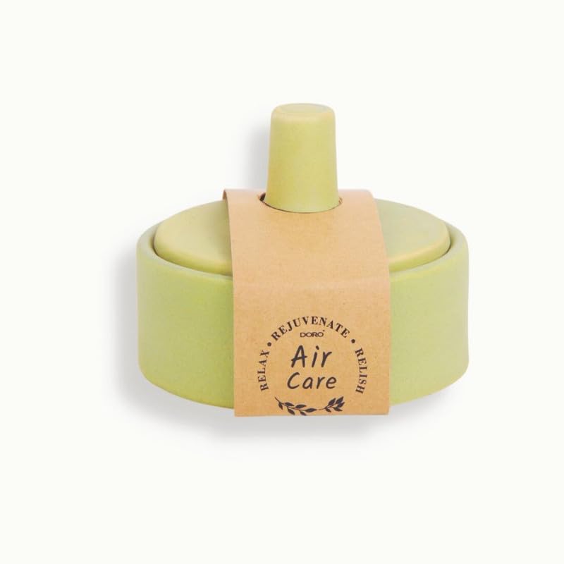 Doro Premium Aromatic Candles to Soothe Your Senses and submerse Your surroundings in Pleasant scents - Lavender (Soy, Double Wick, Burn Time 10 hrs)