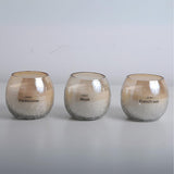 Frankincense Soy Candle - Crackle Glass (Single Wick, 30 hrs burn time)