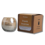 Doro Premium Scented Candles to Relax and Rejuvenate Your Soul - Frankincense (Soy, Glass Votive, Burn Time 25-30 hrs)