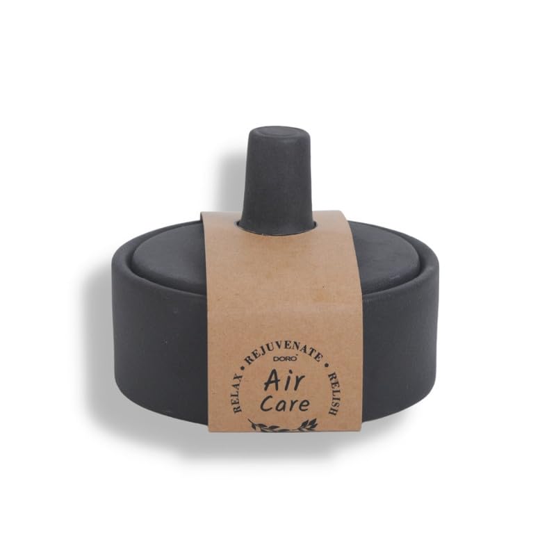 Doro Premium Aromatic Candles to Soothe Your Senses and Submerse Your Surroundings in Pleasant Scents - Hearth & Birch (Soy, Double Wick, Burn Time 10 hrs)