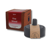 Doro Premium Aromatic Candles to Soothe Your Senses and Submerse Your Surroundings in Pleasant Scents - Firewood (Soy, Double Wick, Burn Time 10 hrs)