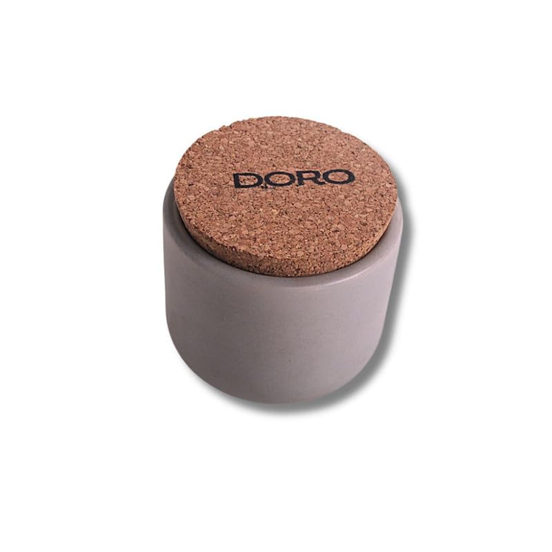 Doro Premium Scented Candles to Relax and rejuvenate Your Soul - Lavender (Soy, Double Wick, 225 GMS, Burn Time 25-30 hrs)
