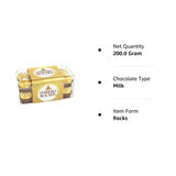 Ferrero Rocher Premium Hazelnut Milk Chocolates, 16 Pieces (200 Gram)