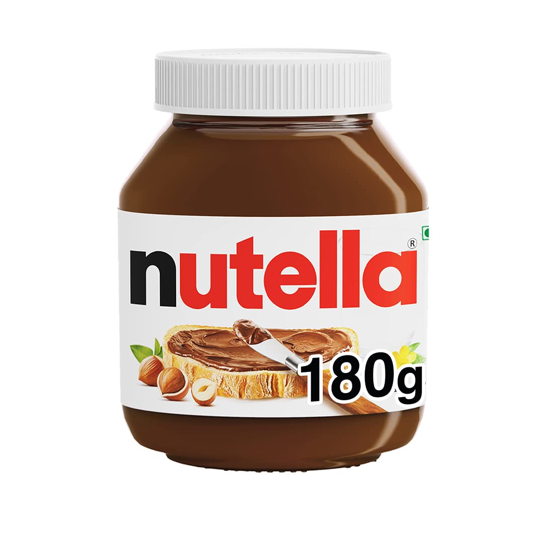 Nutella Hazelnut Spread with Cocoa Jar, 180g