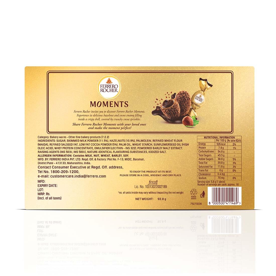 Ferrero Rocher Moments - 16 Pralines