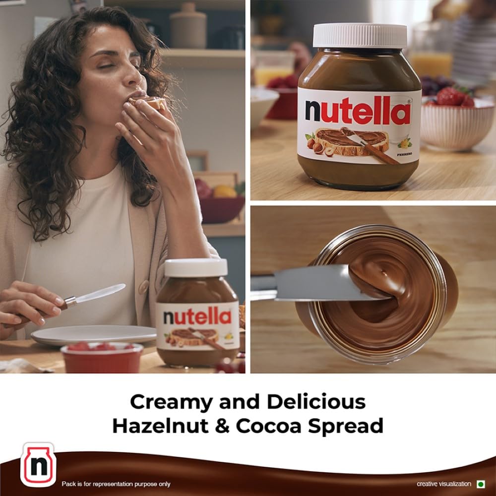 Nutella Hazelnut Spread with Cocoa, 350g