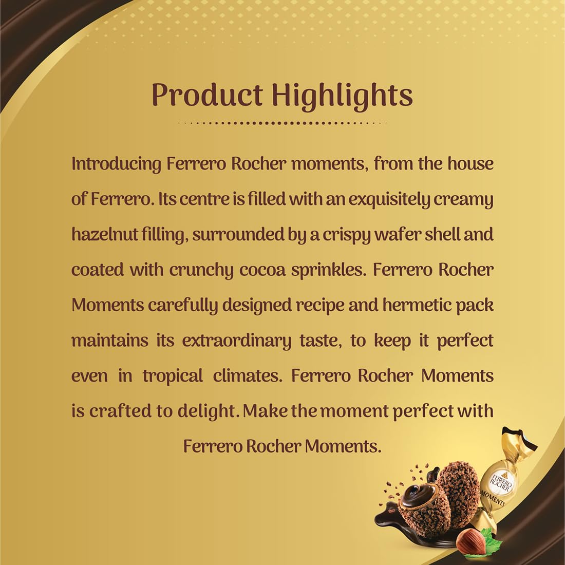 Ferrero Rocher Moments - 32 pralines
