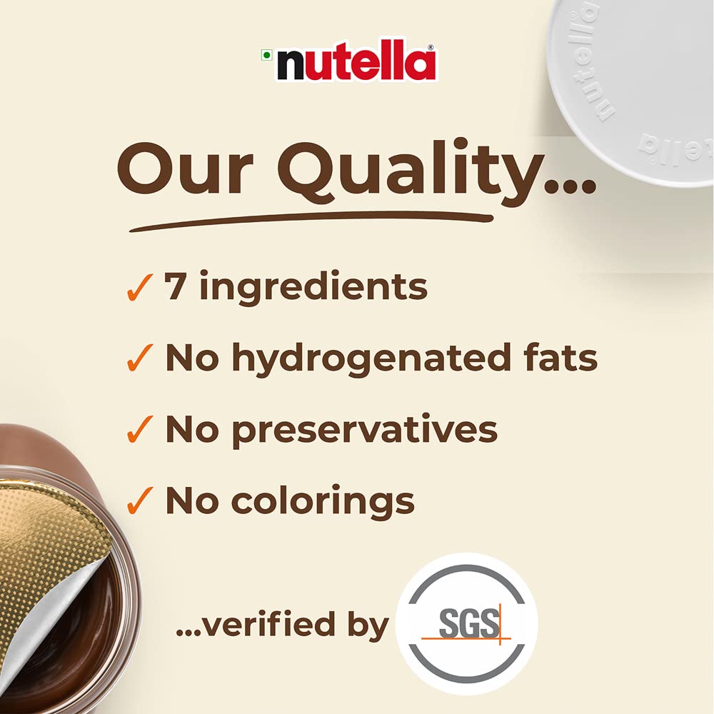 Nutella Hazelnut Spread with Cocoa Jar, 180g