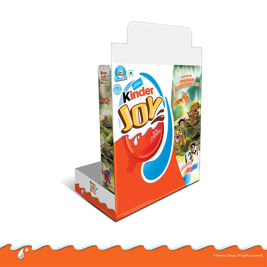 Kinder Joy Milk Chocolates for Boys (Pack of 24)