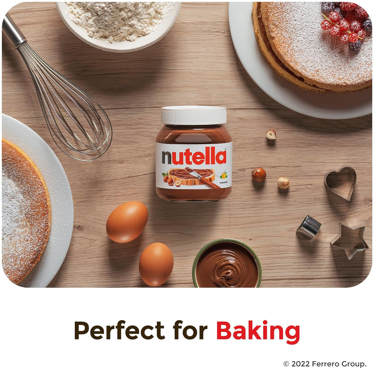 Nutella Hazelnut Spread with Cocoa, 750g